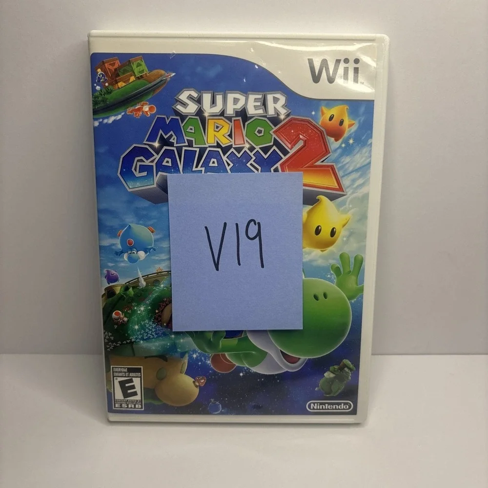 Super Mario Galaxy 2 Nintendo Wii Complete CIB Excellent